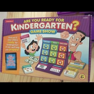 LAKESHORE Are You Ready for Kindergarten? Game Show Kids Party Fiesta Play set